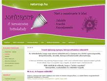 Tablet Screenshot of naturcup.hu