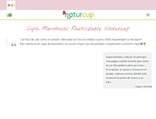 Tablet Screenshot of naturcup.com